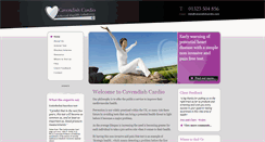 Desktop Screenshot of cavendishcardio.com